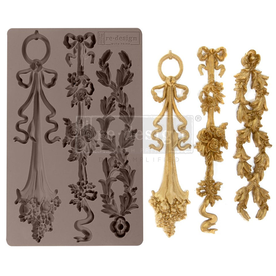 SORRENTO LAURELS Redesign Mould - Rustic Farmhouse Charm