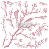 SPRINGTIME Redesign Décor Stamp 12"x12" - Rustic Farmhouse Charm