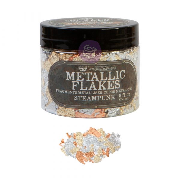STEAMPUNK Metallic Flakes (Art Ingredients) 30g - Rustic Farmhouse Charm