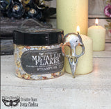STEAMPUNK Metallic Flakes (Art Ingredients) 30g - Rustic Farmhouse Charm