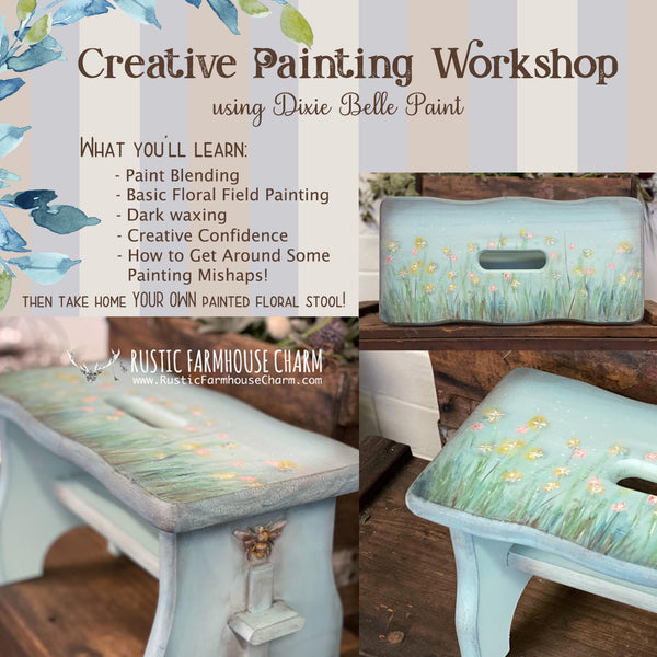 Workshop: "Creative Painting using Dixie Belle Paint" (27 Jun 2020, Sat) - Rustic Farmhouse Charm