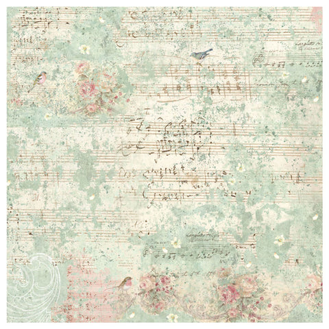 SWEET CHRISTMAS Rice Paper Napkin by Stamperia (50cm x 50cm) - Rustic Farmhouse Charm