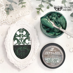 TRUE EMERALDS Jewel Texture Paste 100ml - Rustic Farmhouse Charm
