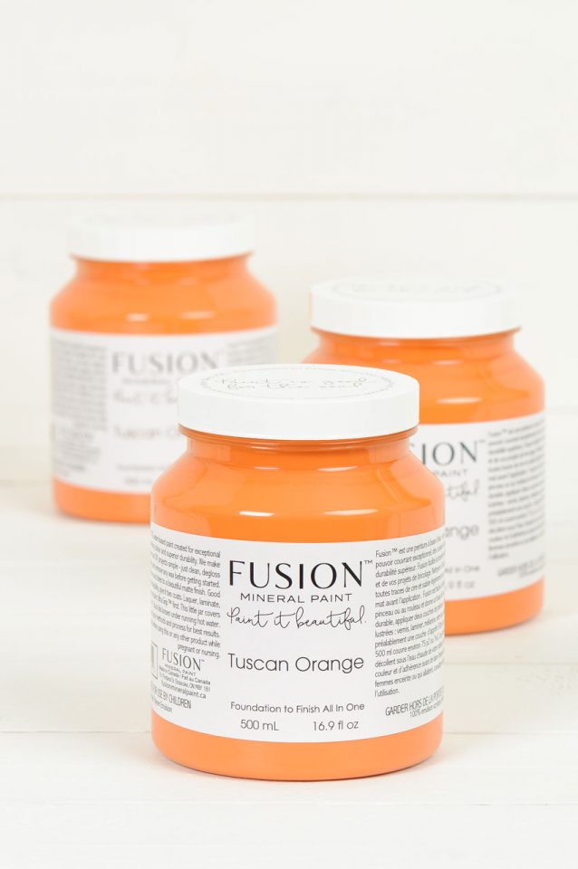 TUSCAN ORANGE Fusion™ Mineral Paint - Rustic Farmhouse Charm