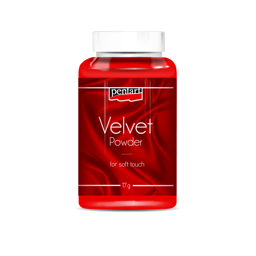 RED Velvet Powder by Pentart 17g - Rustic Farmhouse Charm