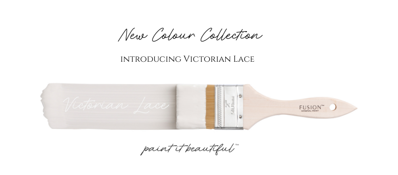 NEW!  VICTORIAN LACE Fusion™ Mineral Paint - Rustic Farmhouse Charm