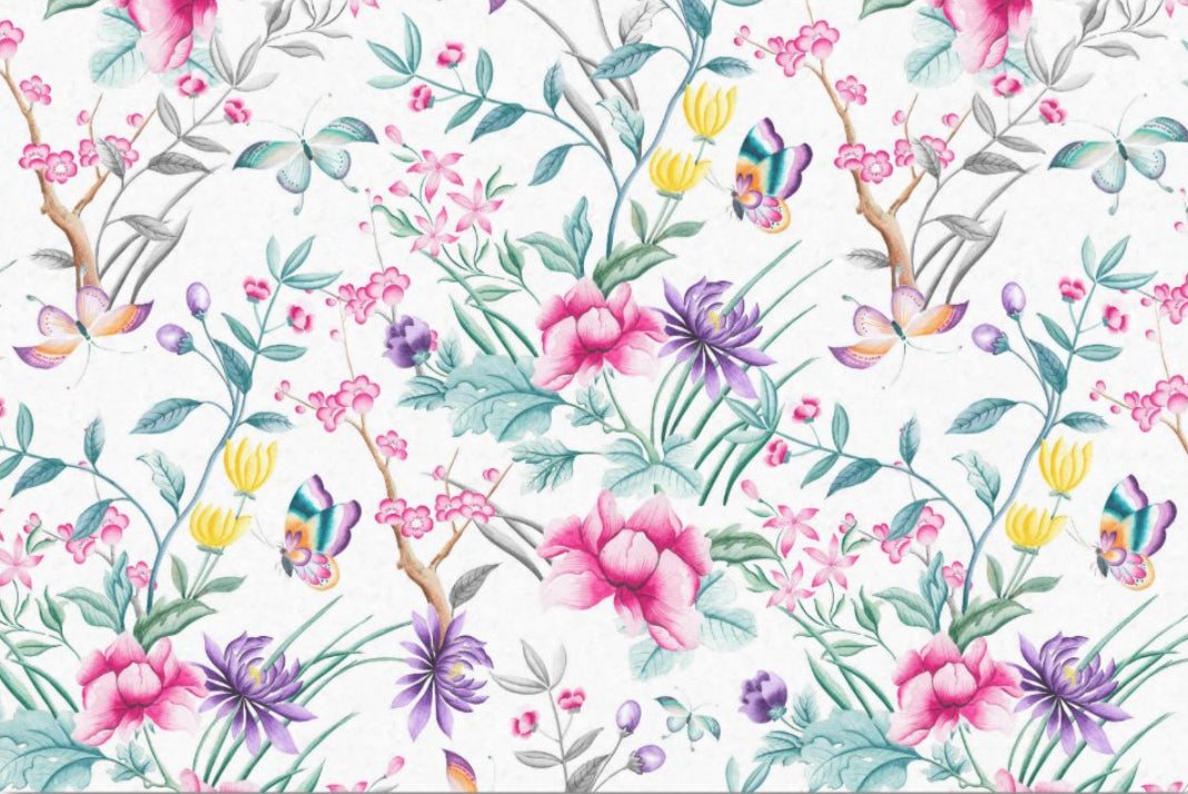 Decoupage Tissue Paper - Pretty Florals (25.4cm x 38.1cm) - Rustic Farmhouse Charm