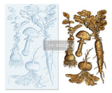 VINTAGE ROOTS Redesign Mould - Rustic Farmhouse Charm