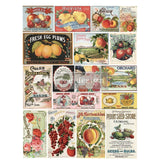 Redesign Transfer - VINTAGE SEED (81.28cm x 60.96cm) - Rustic Farmhouse Charm