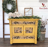 NEW! VINTAGE WALLPAPER Redesign Decoupage Tissue Paper 48.26cm x 76.2cm - Rustic Farmhouse Charm