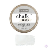 VINTAGE LACE Redesign Chalk Paste 100ml - Rustic Farmhouse Charm