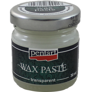 TRANSPARENT Wax Paste by Pentart 30ml - Rustic Farmhouse Charm