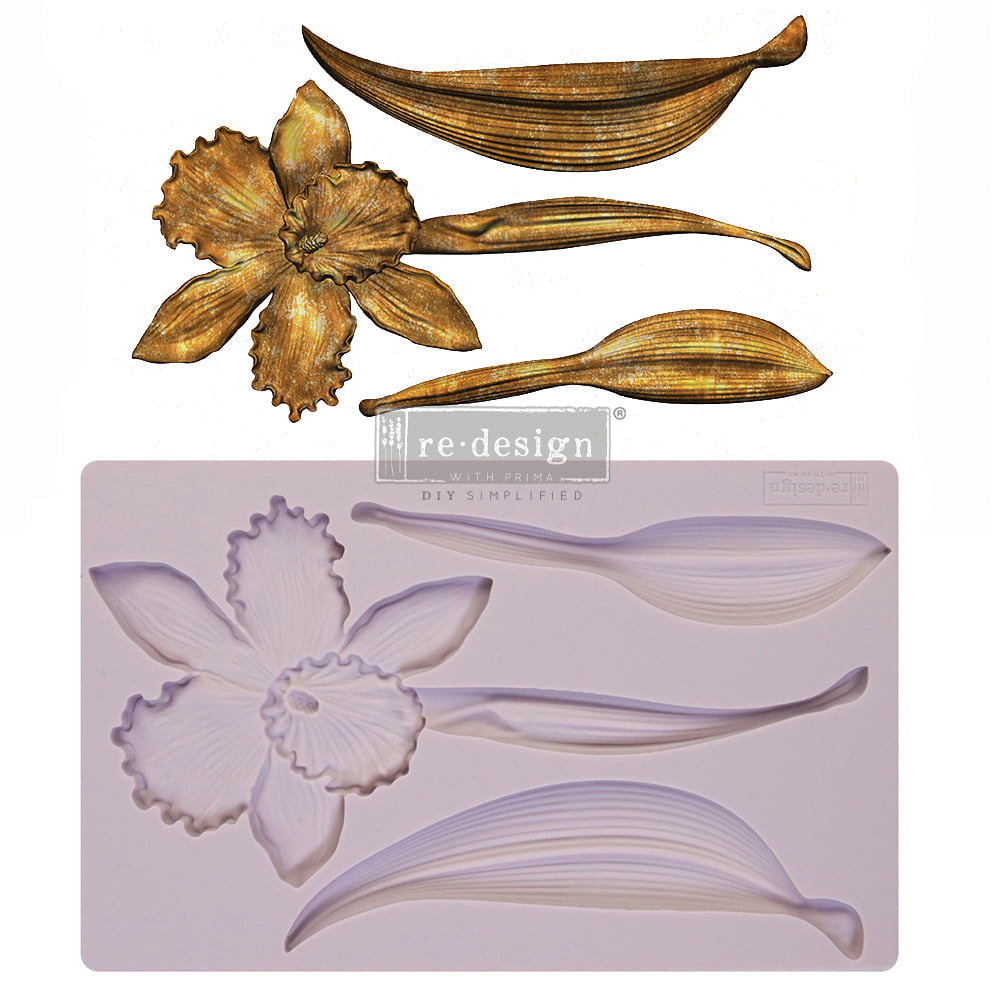 WILDFLOWER Redesign Mould - Rustic Farmhouse Charm