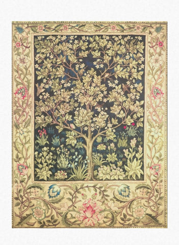 Decoupage Tissue Paper - "Tree of Life' by William Morris (43.18cm x 58.42cm) - Rustic Farmhouse Charm