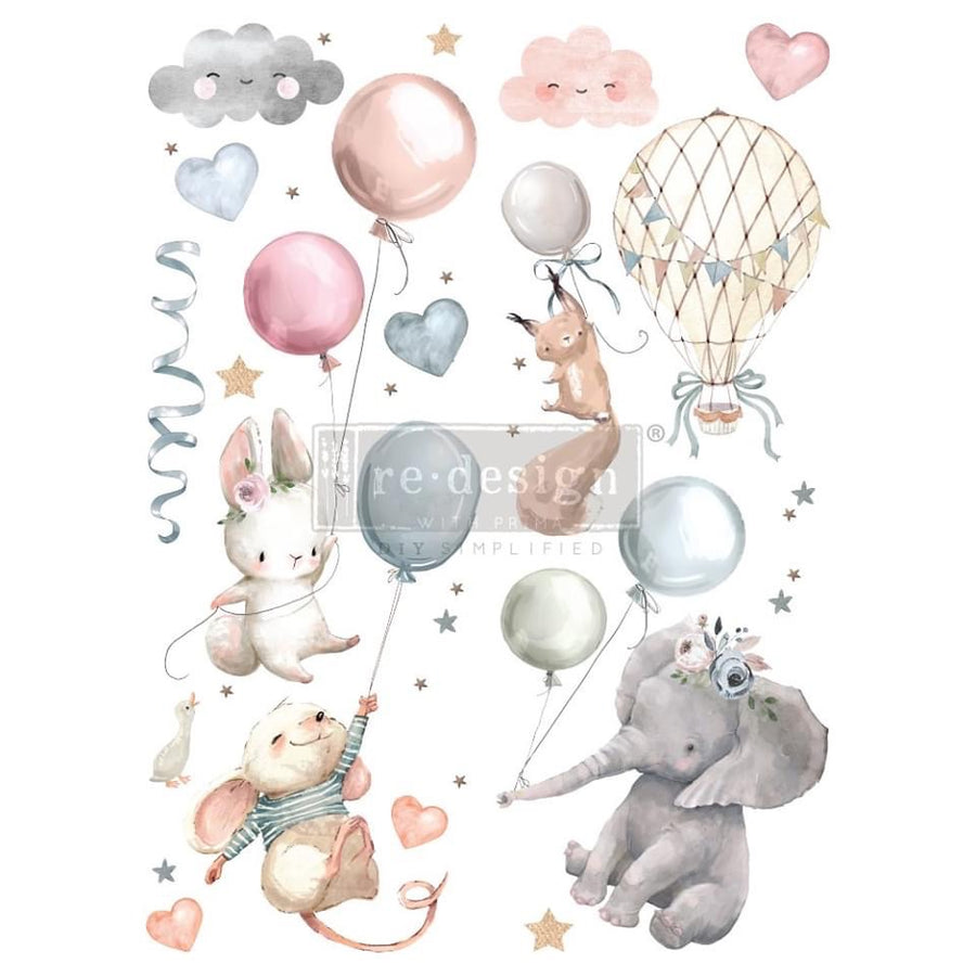 SWEET DREAMS Redesign Transfer (81.28cm x 58.42cm) - Rustic Farmhouse Charm